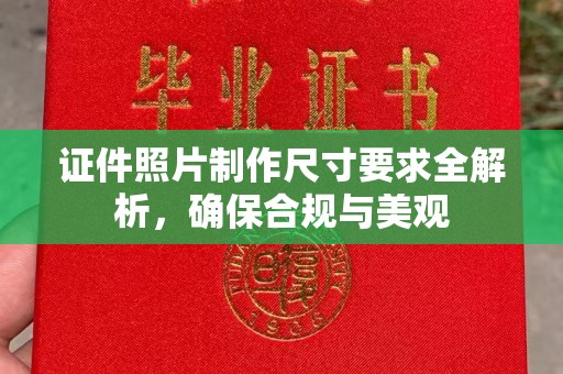 隆安证件照片制作尺寸要求全解析，确保合规与美观