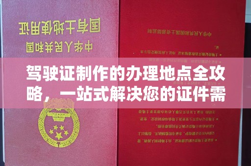 镇赉驾驶证制作的办理地点全攻略，一站式解决您的证件需求